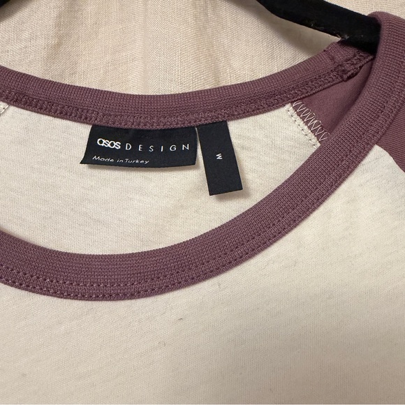 ASOS Cropped Raglan Tee - Picture 4 of 5